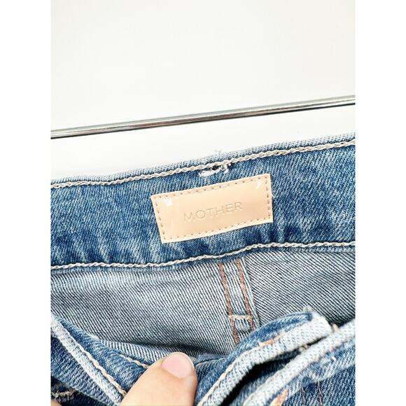 MOTHER Jeans The Pixie Tomcat Crop Jean Not Cut & Pasted 28 - Picture 6 of 7